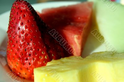 Strawberry and Pineapple