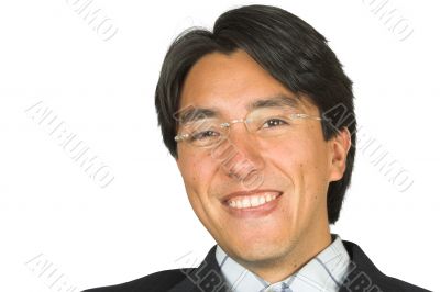 business man smiling - andres