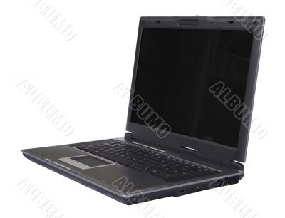 business laptop in perspective