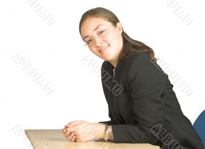 business friendly smile