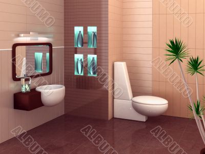 Modern bathroom