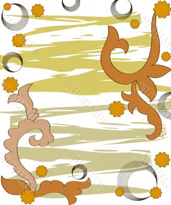 Artistic design frame