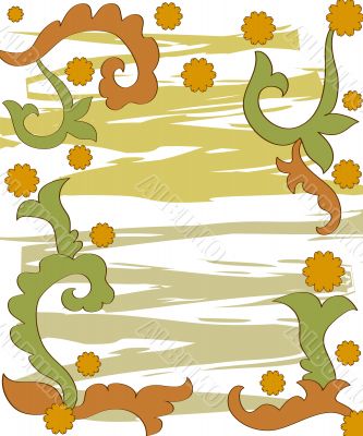 Artistic design frame