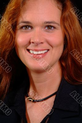 friendly woman