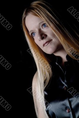 long-haired women