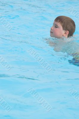 Boy Swimming