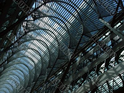 Blue skylight in Toronto