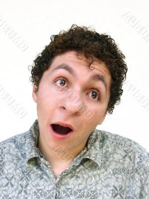 Dumb guy with a big nose