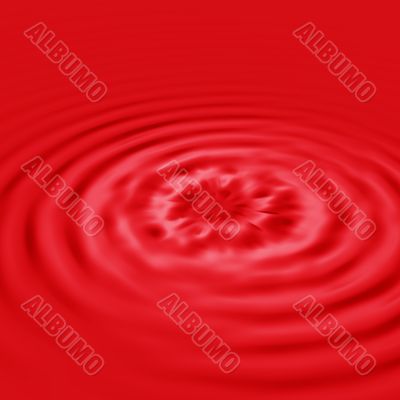 Red Liquid Ripples