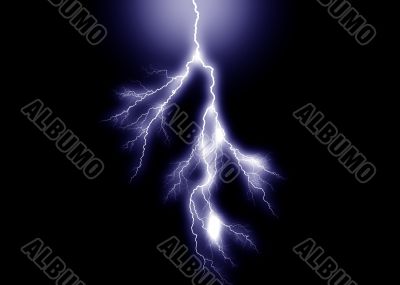 Blue Lightning, from above