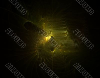 Abstract fractal design
