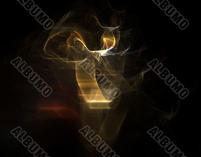 Abstract fractal design