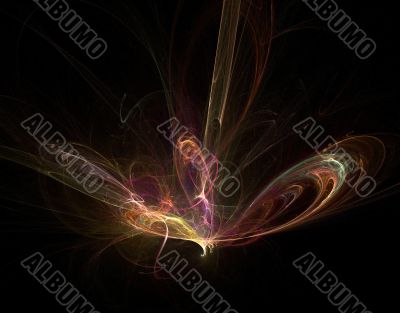 Abstract fractal design