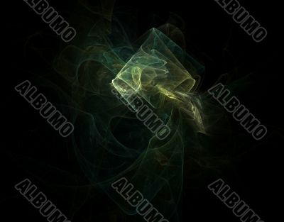 Abstract fractal design