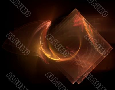 Abstract fractal design