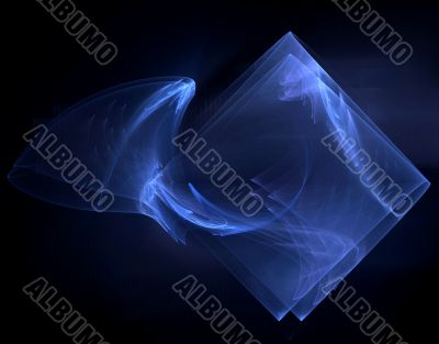 Abstract fractal design