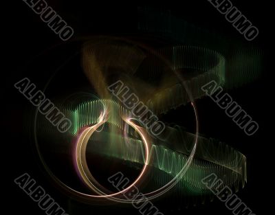 Abstract fractal design