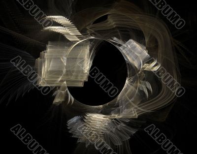 Abstract fractal design