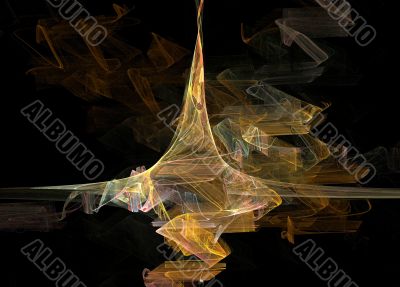 Abstract fractal design