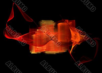 Abstract fractal design