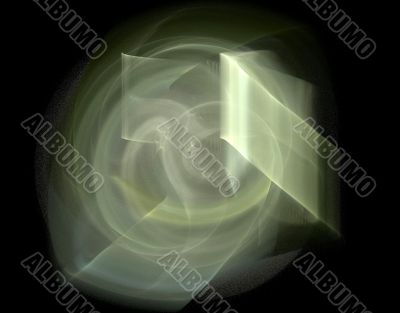 Abstract fractal design