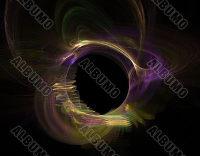 Abstract fractal design