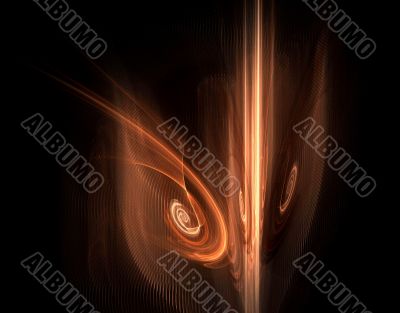 Abstract fractal design