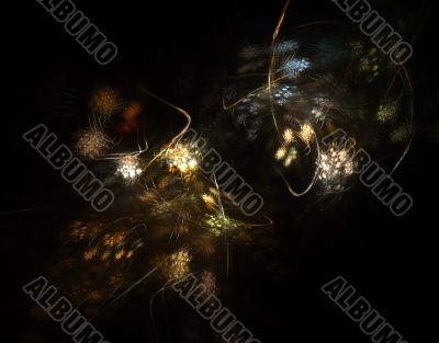 Abstract fractal design