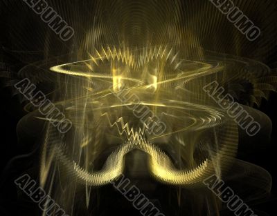 Abstract fractal design