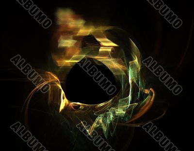 Abstract fractal design