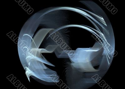 Abstract fractal design