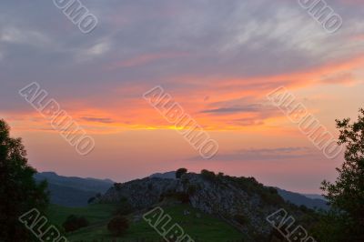 Sunrise at Trucios