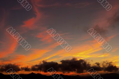 Beautiful sunset