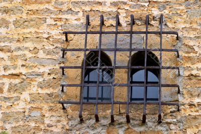 Antique window grating