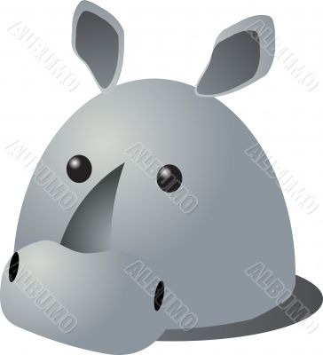 Rhino cartoon