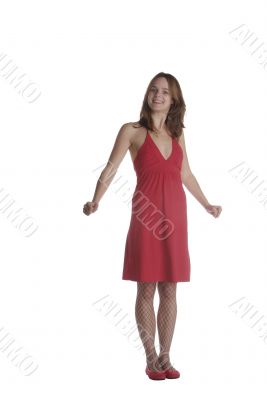 standing woman