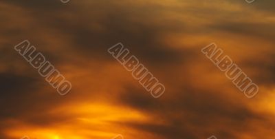 Red, black and yellow Background