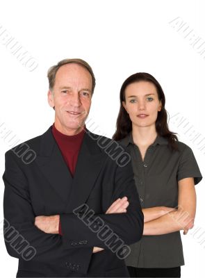 business partners - fresh and experienced