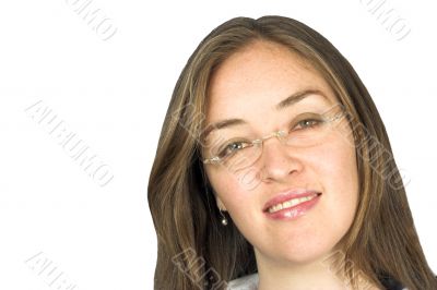 business woman with glasses 2