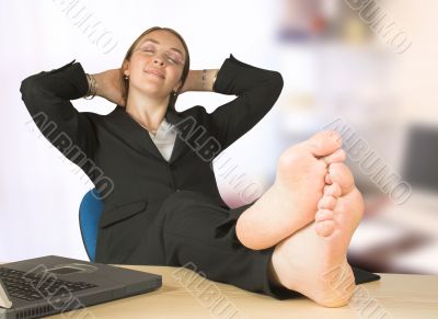 business relaxation at the office