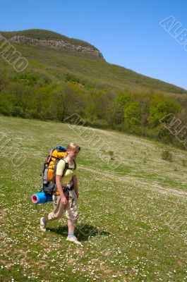 Hiker girl