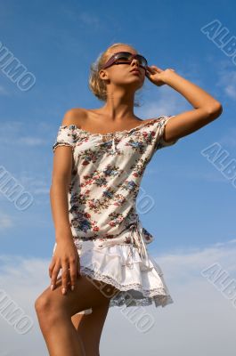 girl in sunglasses