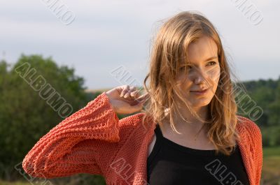 smiling blonde girl