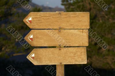 wood billboard blank, just add your text