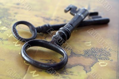two old keys