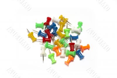 Various Colored Tacks
