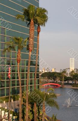 American Plaza and Fountains
