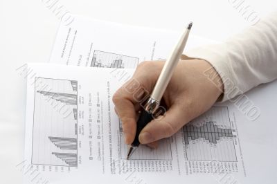 Filling out report