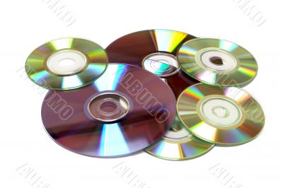 CD an DVD background