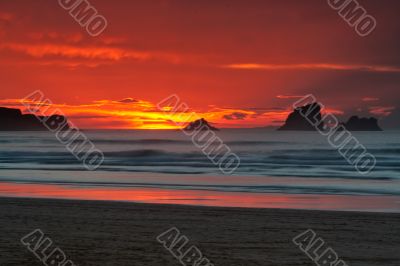 Seascape sunrise